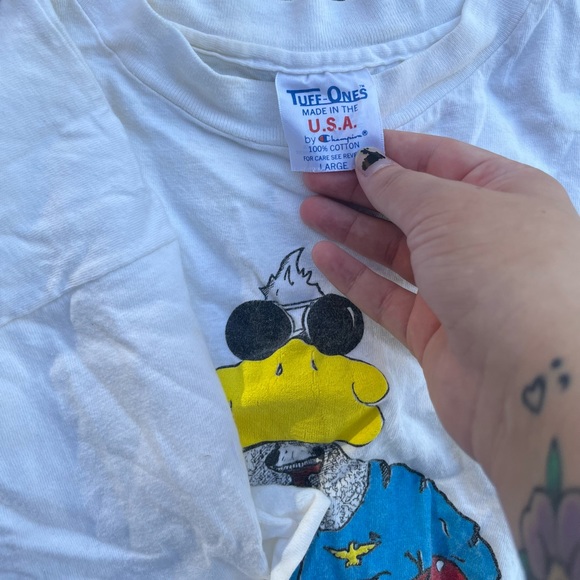 Vintage 1987 Top Duck Top Gun T-shirt single stitch - Picture 4 of 5